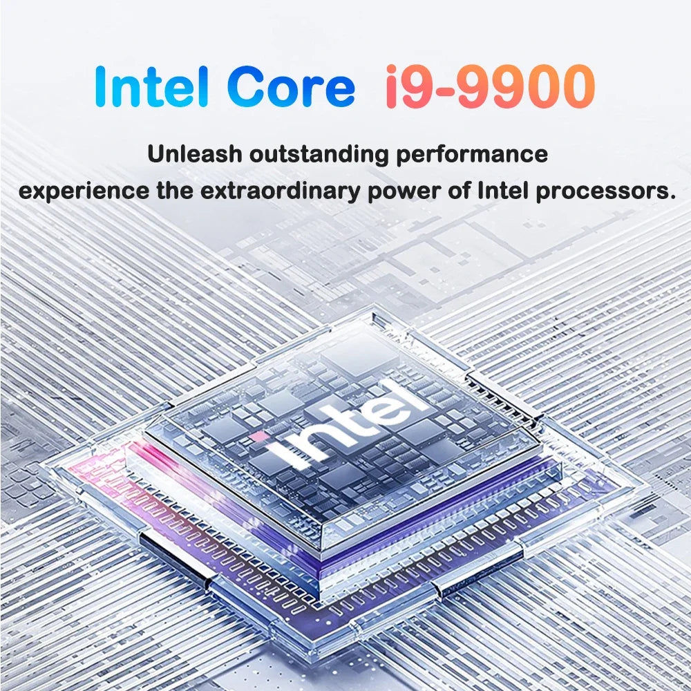 New 15.6" Ultra Slim Laptop Intel Core i9-9900 Win11 Pro 32GB RAM 2TB SSD 1080P HD Gaming Office Laptop