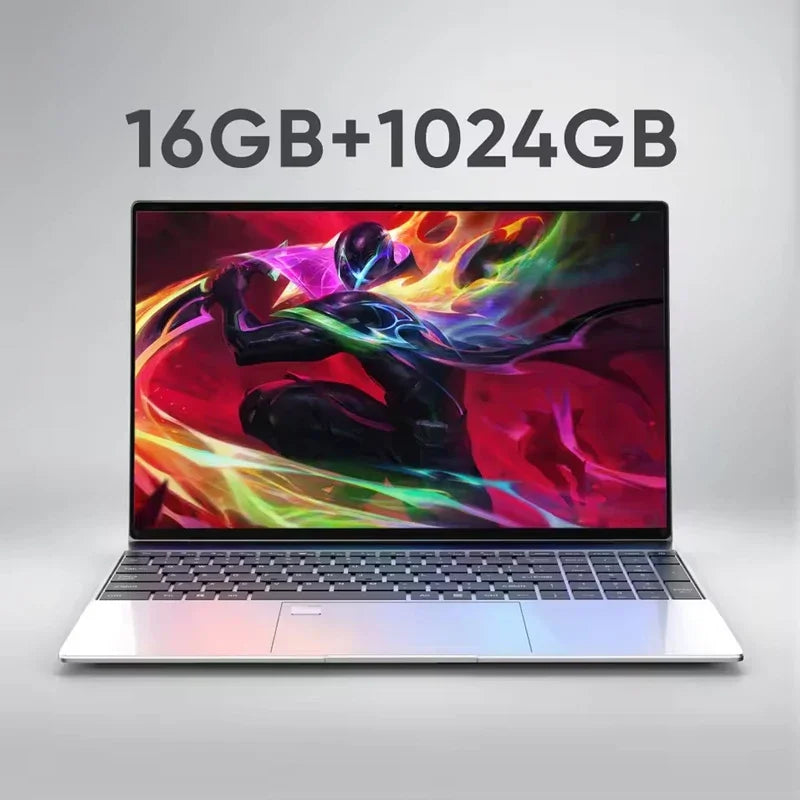 High Speed 15.6 Inch Notebook Computer Intel I9-9880H 32GB RAM 2TB SSD Ultra Slim Home Working Gaming Laptop Windows 11