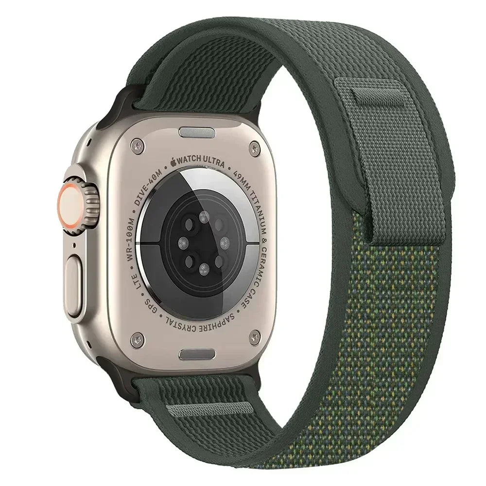 Nylon Trail loop correa For Apple Watch Ultra 2-3 49mm 45mm 44mm 42mm 46mm 41mm bracelet iWatch Series 11 10 9 8 7 6 5 SE Strap