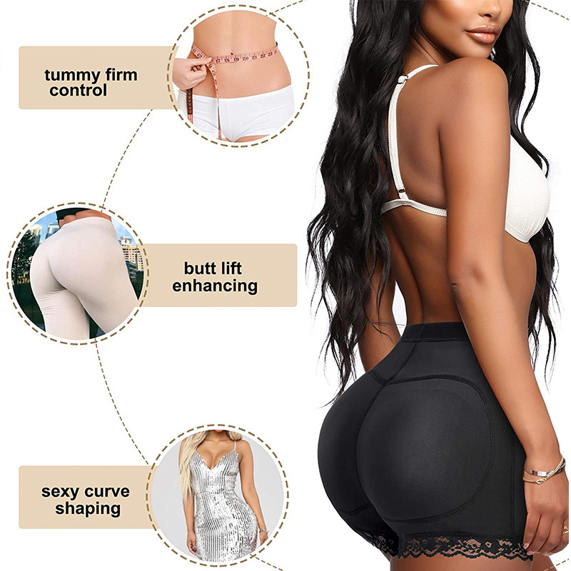 Booty Shaper Padded Underwear Panty-Women's Butt Lifter & Hip Enhancer