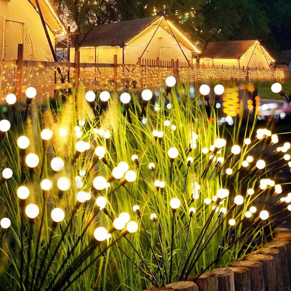 Solar Lawn Light, Outdoor Courtyard Garden Plug-In Light, Outdoor Waterproof Camping Light