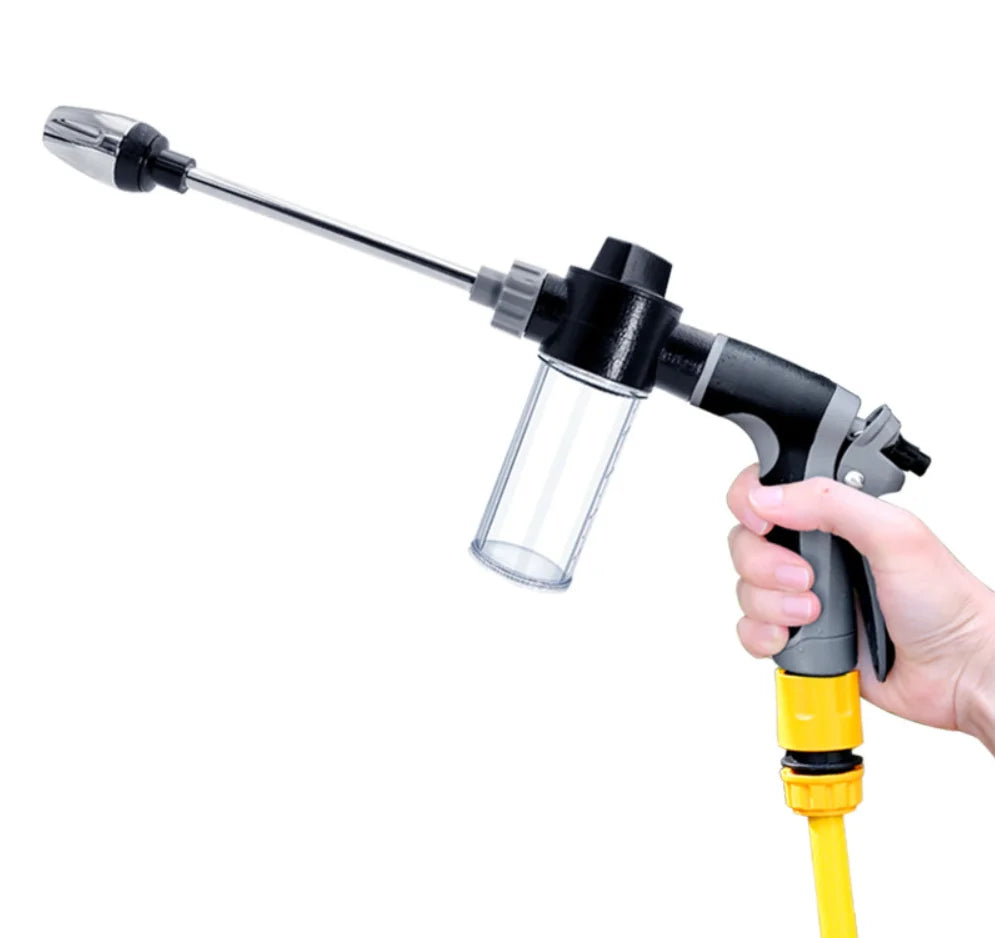 High Pressure Car Wash Water Gun Garden Water Pipe Nozzle, Multifunctional Watering Tool, Powerful Cleaning For Cars and Gardens
