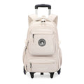 Wholesale Custom Unisex Children's Trolley Backpack Wheeled School Bag