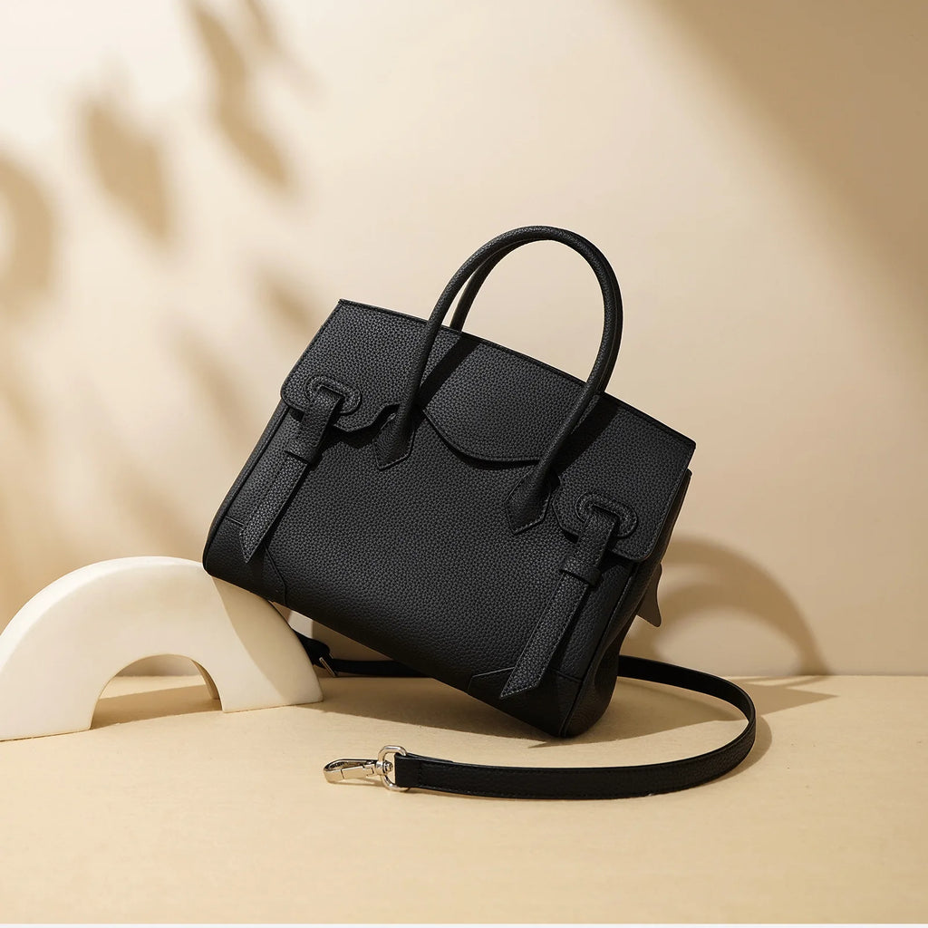 Autumn Winter Togo Top Cowhide Platinum Bag-Stylish Luxury Crossbody Handbag Tote