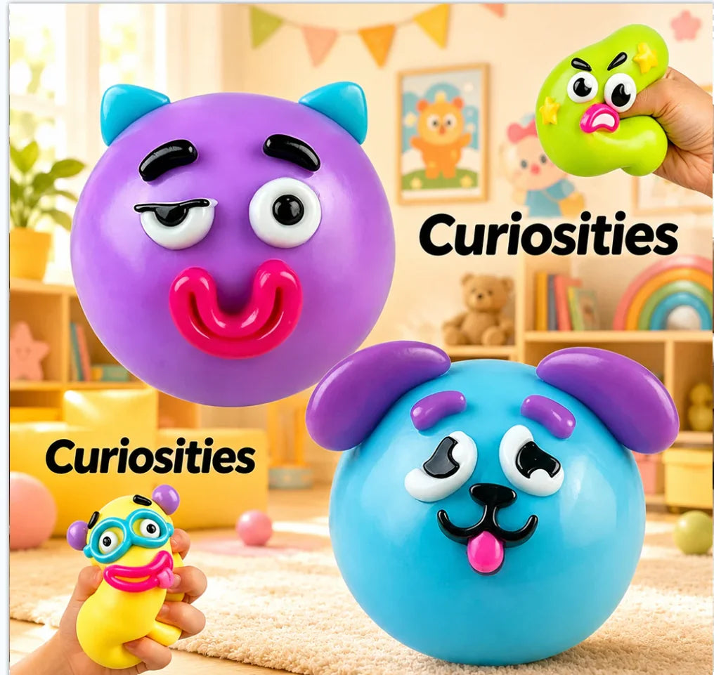 Cute Stress Relief Squishy Toy Soft Squeeze Emotional Decompression Toy for Kids & Adults Dropshipping No MOQ OEM