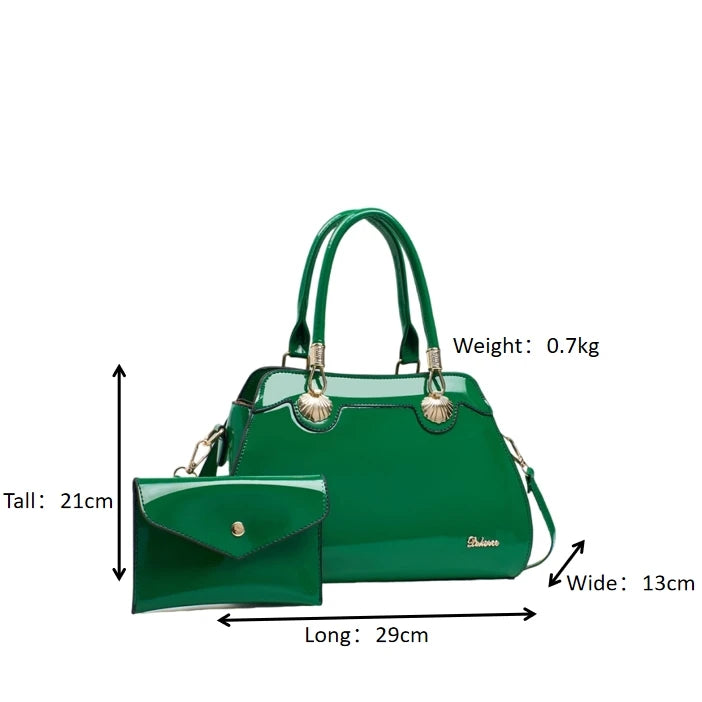 New Arrival-Large Capacity Women's Casual Tote Bag Cross Body Style with Zipper Closure