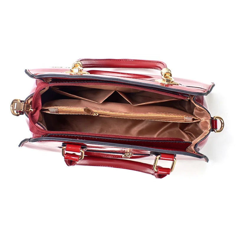 New Arrival-Large Capacity Women's Casual Tote Bag Cross Body Style with Zipper Closure