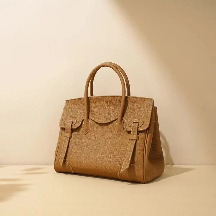 Autumn Winter Togo Top Cowhide Platinum Bag-Stylish Luxury Crossbody Handbag Tote