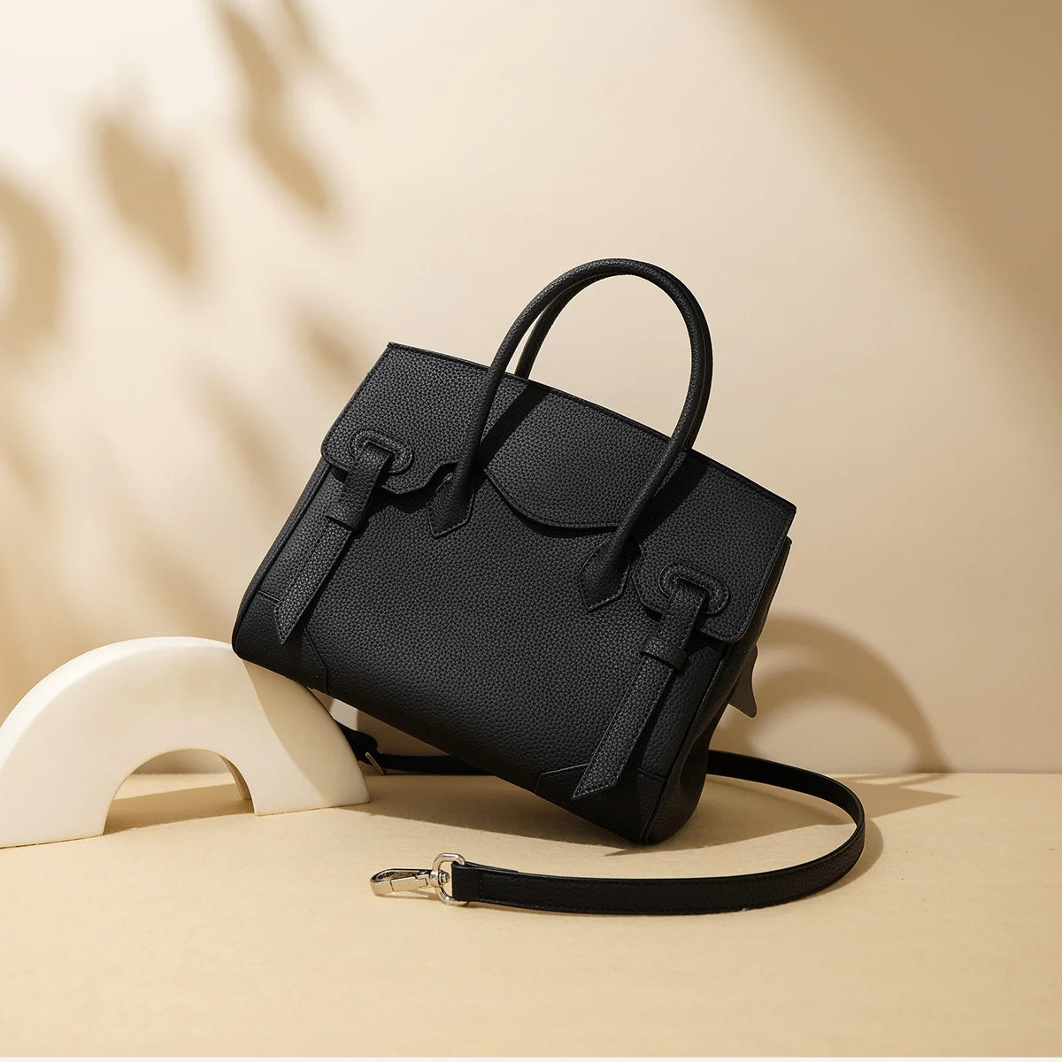 Autumn Winter Togo Top Cowhide Platinum Bag-Stylish Luxury Crossbody Handbag Tote