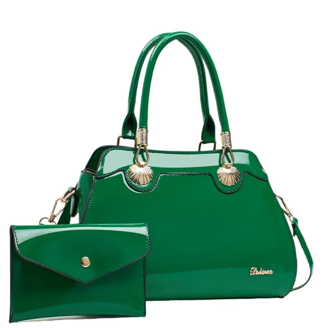 New Arrival-Large Capacity Women's Casual Tote Bag Cross Body Style with Zipper Closure