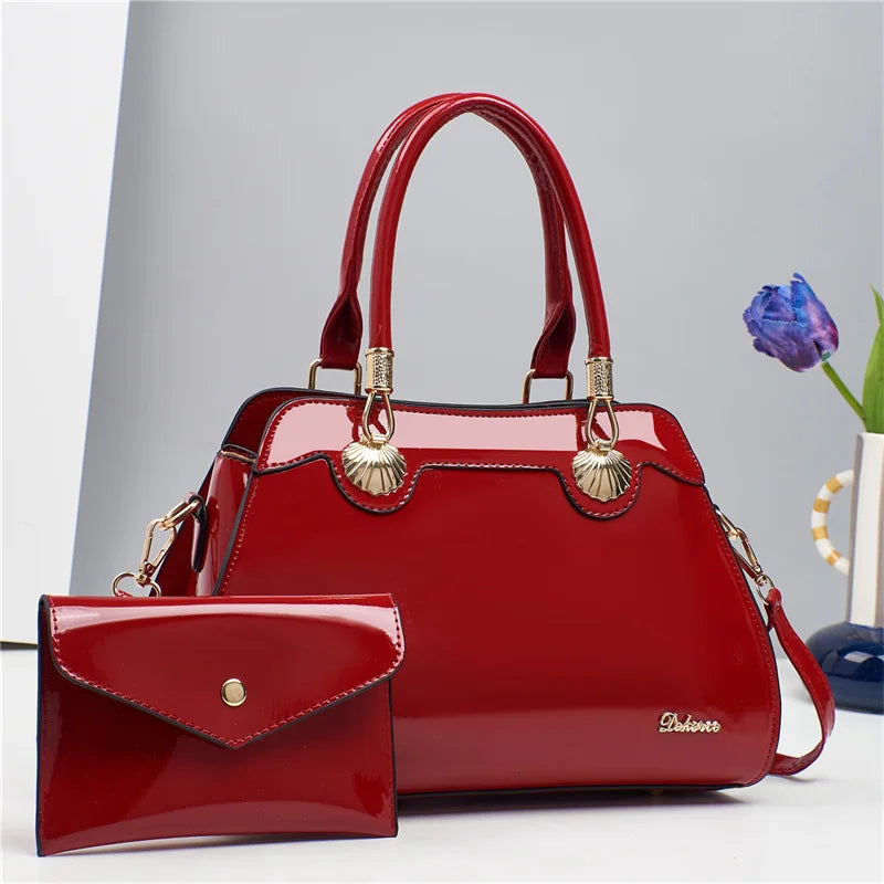 New Arrival-Large Capacity Women's Casual Tote Bag Cross Body Style with Zipper Closure