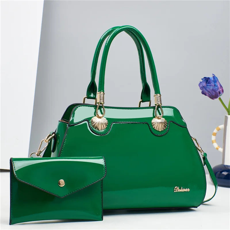 New Arrival-Large Capacity Women's Casual Tote Bag Cross Body Style with Zipper Closure