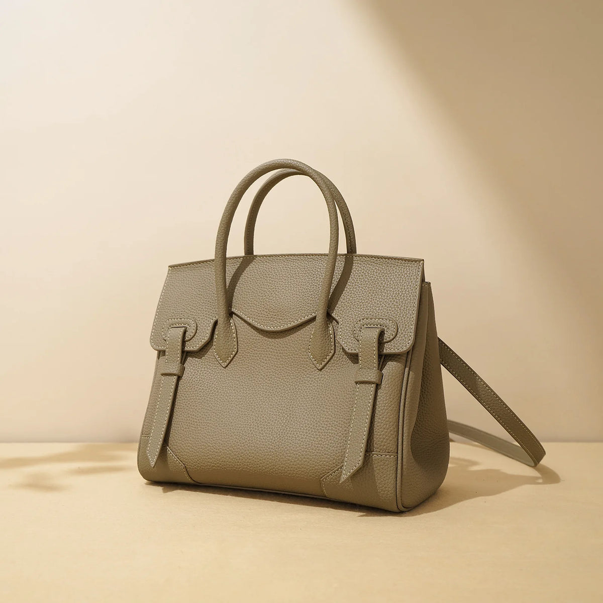 Autumn Winter Togo Top Cowhide Platinum Bag-Stylish Luxury Crossbody Handbag Tote