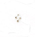 Small White Gold Studs