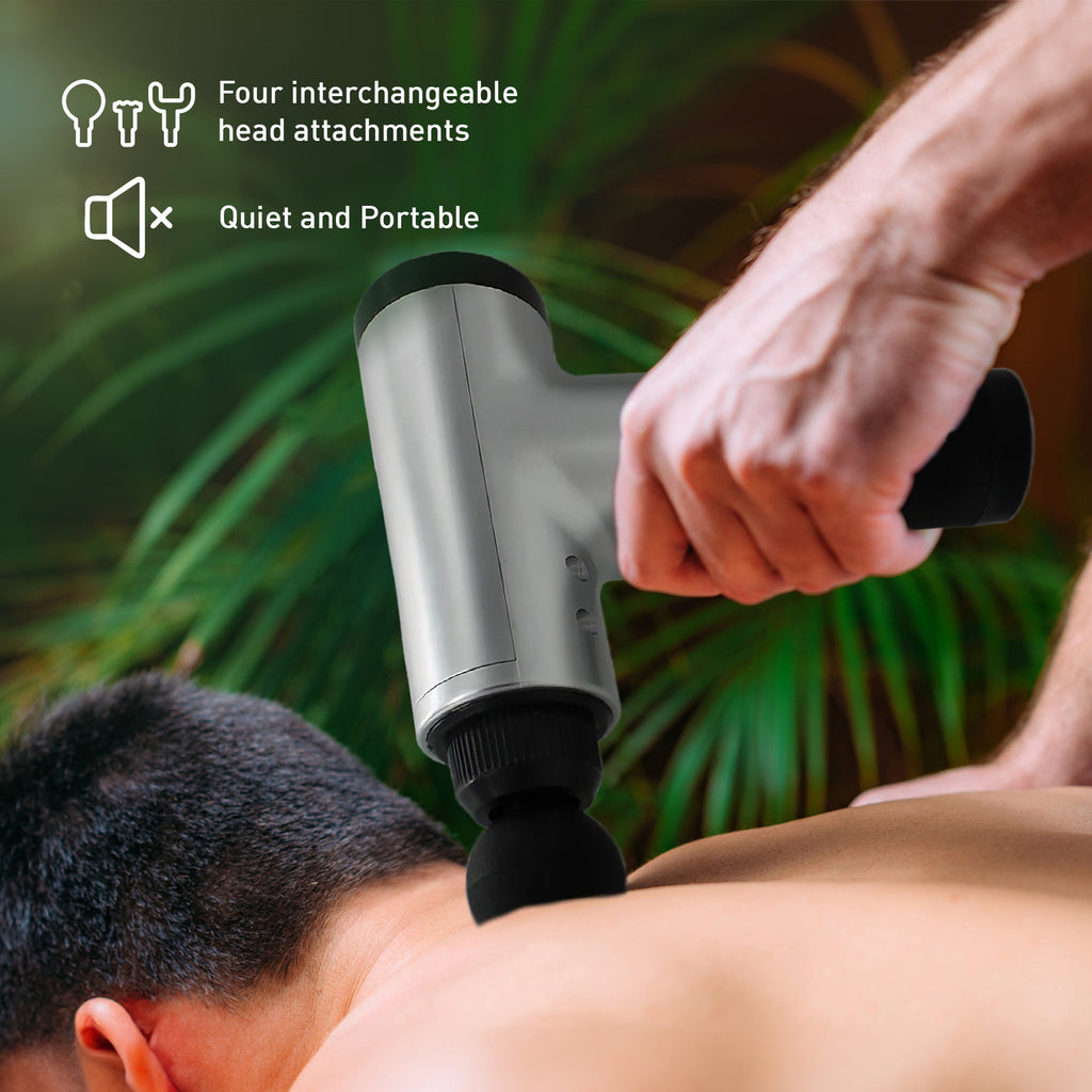 Adjustable Posture Corrector & Professional Massage Gun