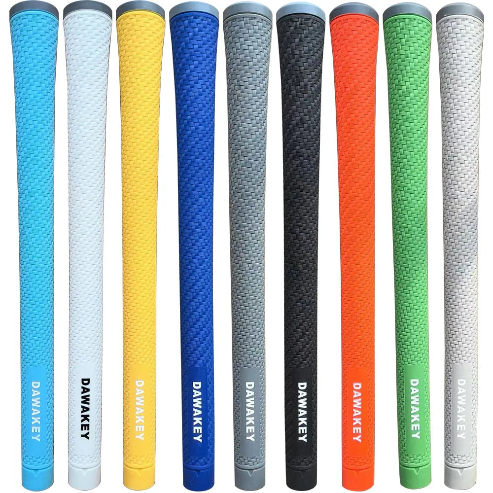 Golf Club Grips for Men: Carbon Fiber Pattern, Stretchy, Soft, Non-Slip, Available in 9 Colors