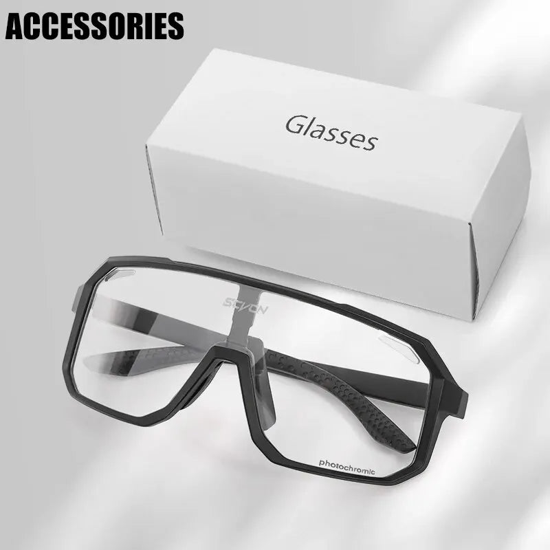 Cycling Glasses Photochromic Sunglasses Men Women Mountain Bike Road Eyewear