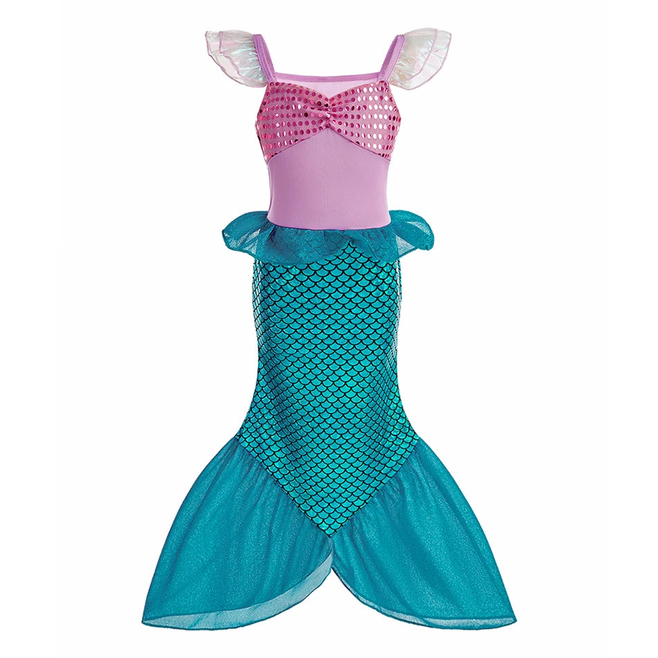 Kids Belle, Rapunzel, Cinderella, Anna, Elsa, Encanto Outfit