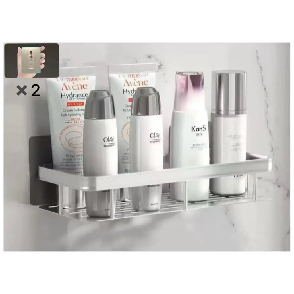 Bathroom Shelf-No Drill Wall Mounted Shampoo Bottle Shower Corner Rack