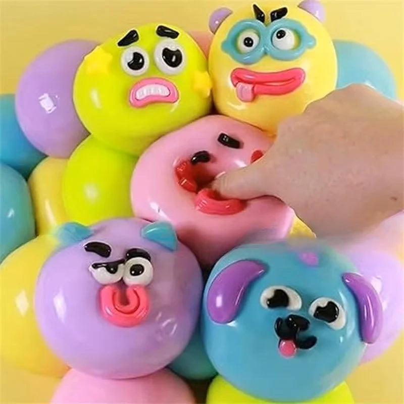 Smushers Squishy, Curiosities Dog Face Swap Squishy Toy, Soft Moldable Cute Slow Rise Squeeze Toy, Relaxing Sensory