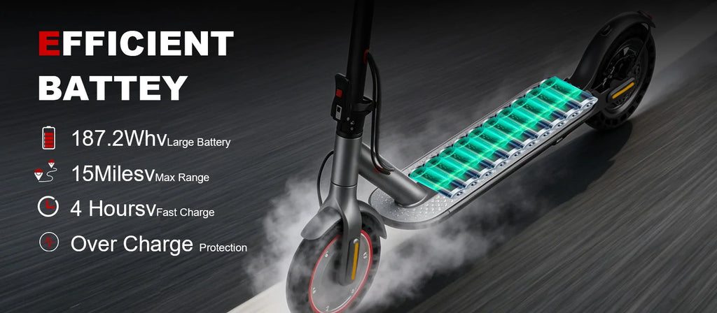 AOVOPRO Electric Scooter Smart Electric Scooter Maximum Speed: 19 miles per hour 350W Motor Range Per Charge-10 Miles