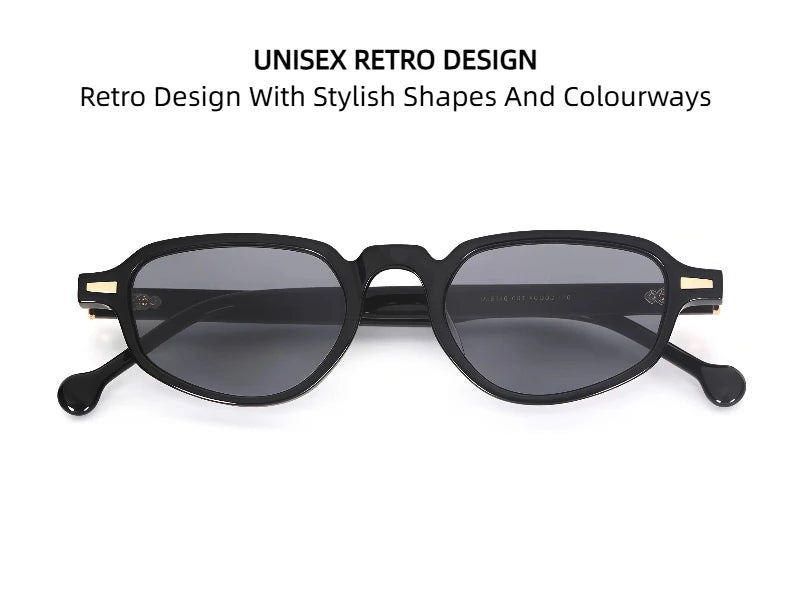 LumoGaze Retro UV400 Fashion Handmade Women's Sunglasses