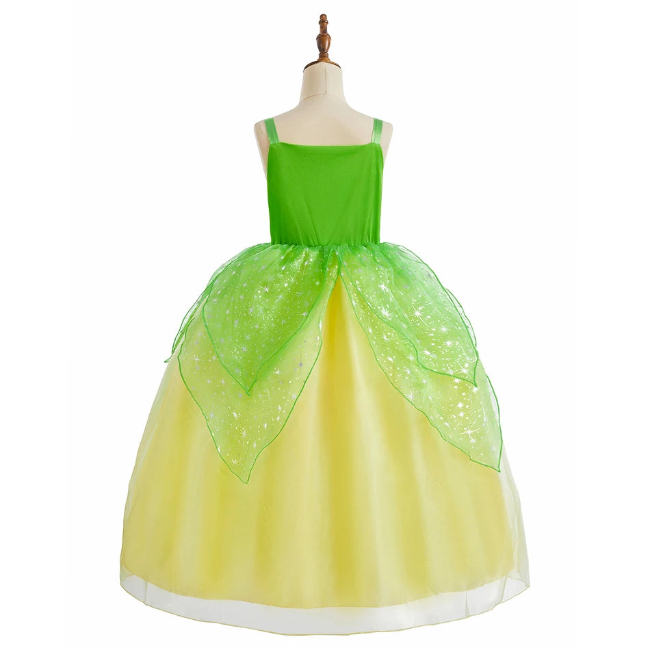 Kids Belle, Rapunzel, Cinderella, Anna, Elsa, Encanto Outfit
