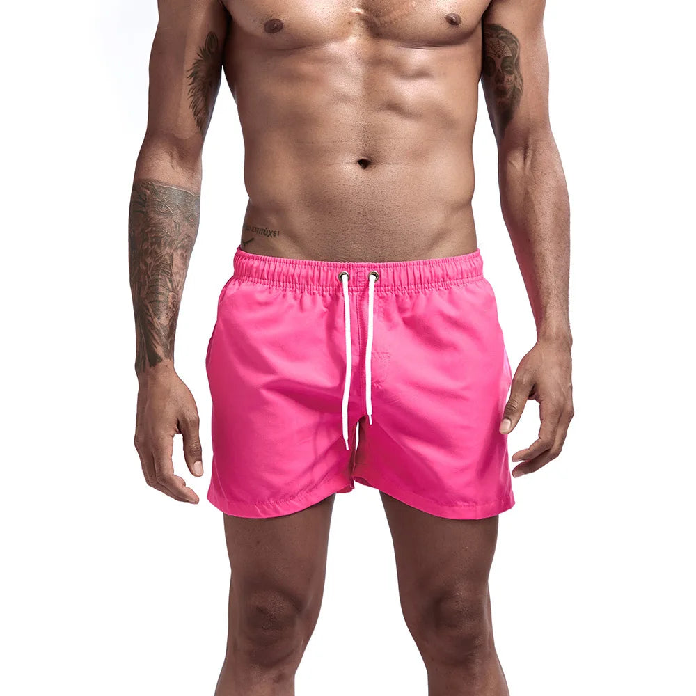 Swimsuits Man 2025 Summer Beach Shorts Mesh Lined Swimwear Board Shorts Male Men's Swimming Trunks Bathing Suit Sports Clothes