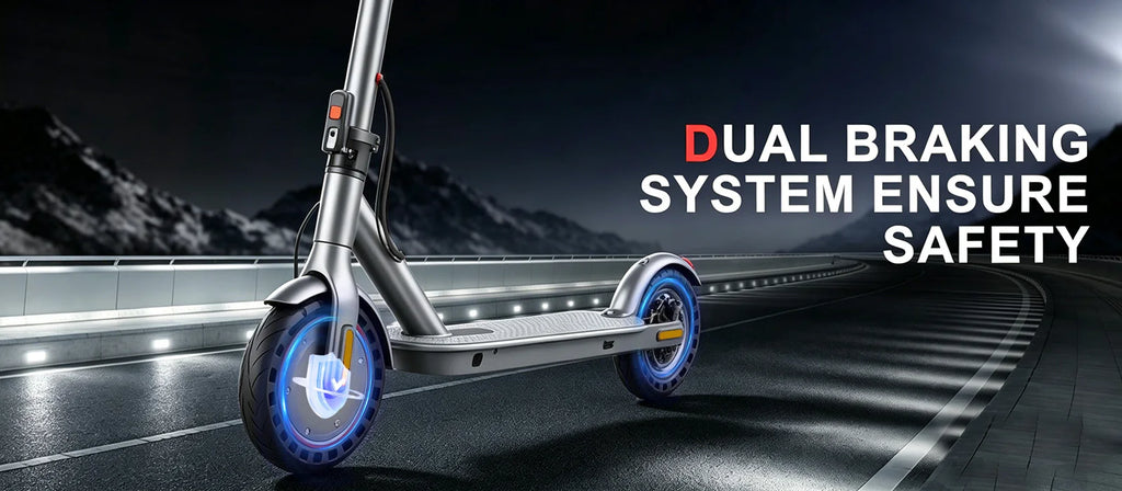 AOVOPRO Electric Scooter Smart Electric Scooter Maximum Speed: 19 miles per hour 350W Motor Range Per Charge-10 Miles