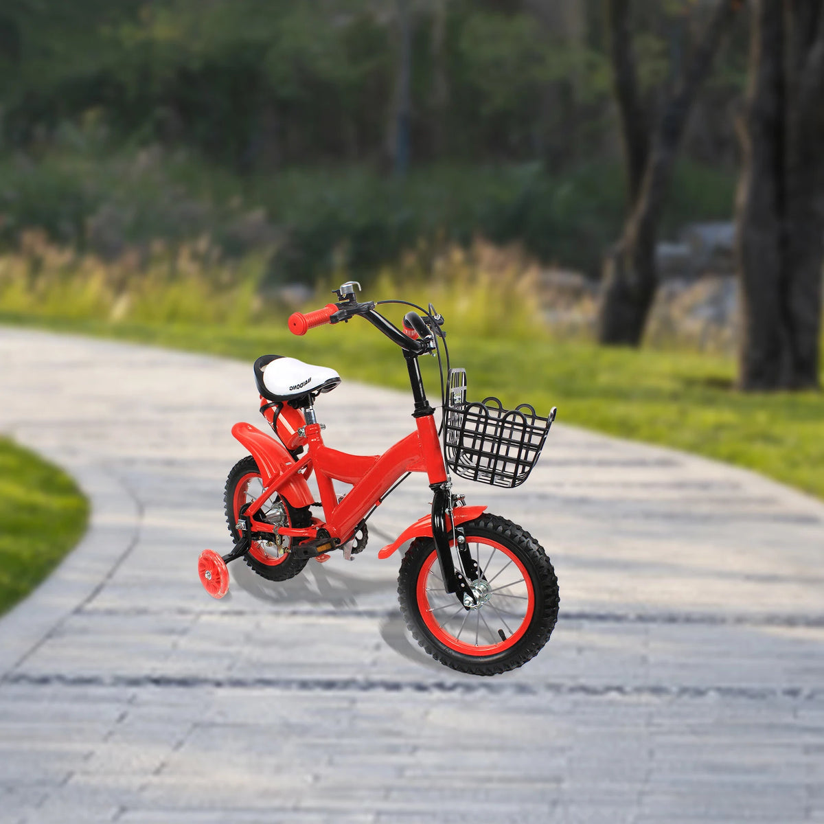 Blue/yellow/red Kids Bike 12 Inch Bicycle for Kids Young Girls Kids Bike Suitable 2-4 Years Old