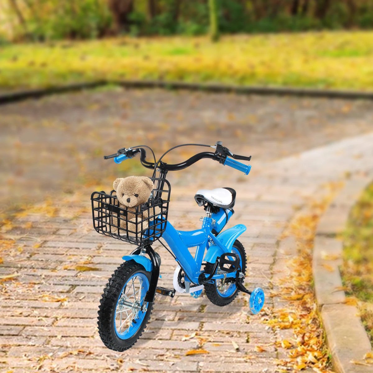 Blue/yellow/red Kids Bike 12 Inch Bicycle for Kids Young Girls Kids Bike Suitable 2-4 Years Old