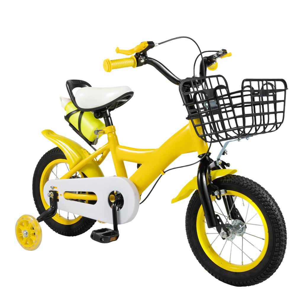 Blue/yellow/red Kids Bike 12 Inch Bicycle for Kids Young Girls Kids Bike Suitable 2-4 Years Old