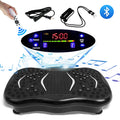 Vibration Plate Exercise Machine Fat-Burning Full Body Workout Power Vibration n Resistance Bands Fitness Equipmen Weight Loss