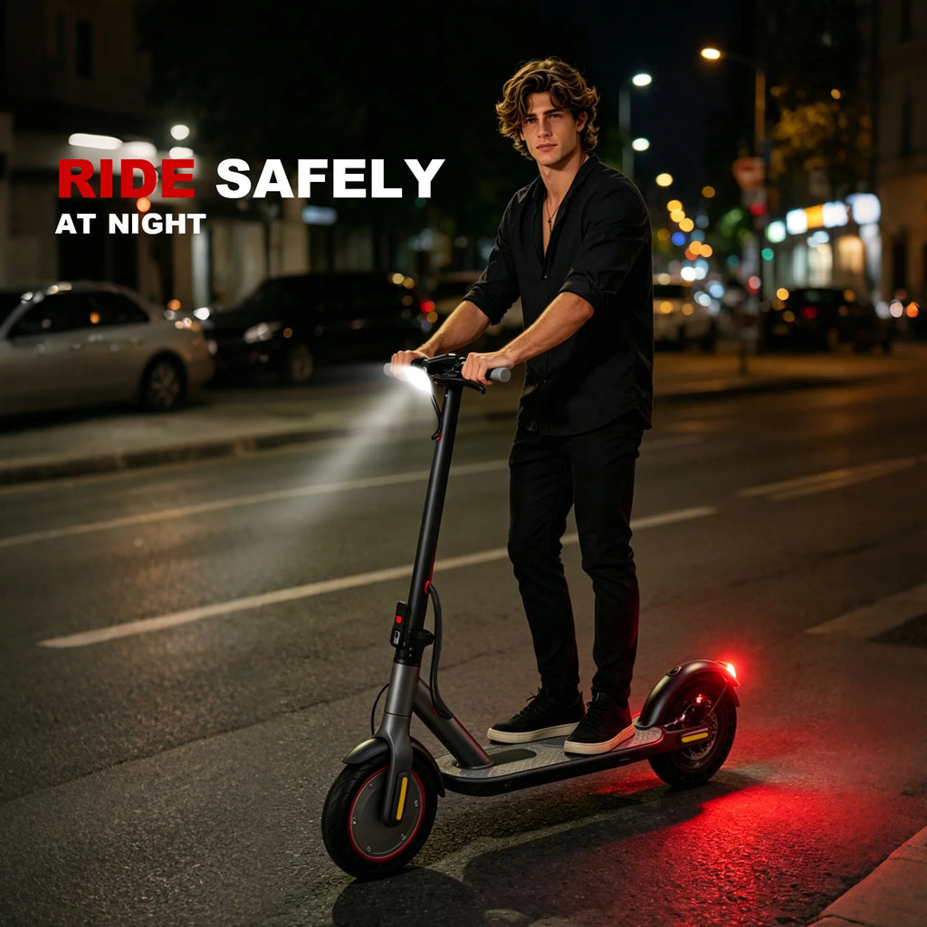 AOVOPRO Electric Scooter Smart Electric Scooter Maximum Speed: 19 miles per hour 350W Motor Range Per Charge-10 Miles