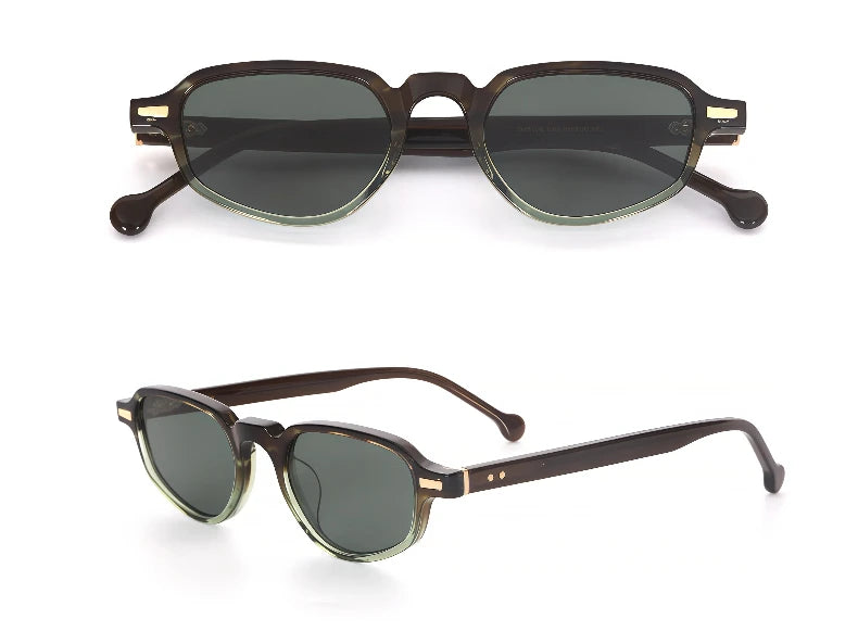 LumoGaze Retro UV400 Fashion Handmade Women's Sunglasses
