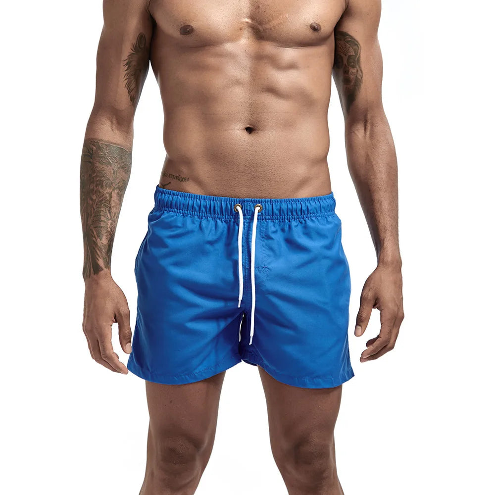 Swimsuits Man 2025 Summer Beach Shorts Mesh Lined Swimwear Board Shorts Male Men's Swimming Trunks Bathing Suit Sports Clothes