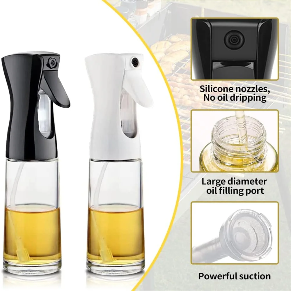 Olive Oil Dispenser Bottle Sprayer Mist-Kitchen Accessories