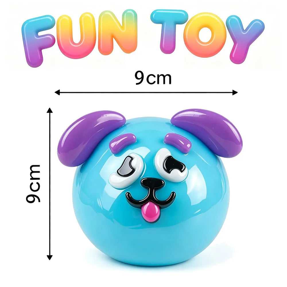 5Pack Smushers Face Squishy Toy Face Swap Squishy Toy Soft Taba Moldable Cute Slow Rise Squeeze Toy Relaxing Sensory
