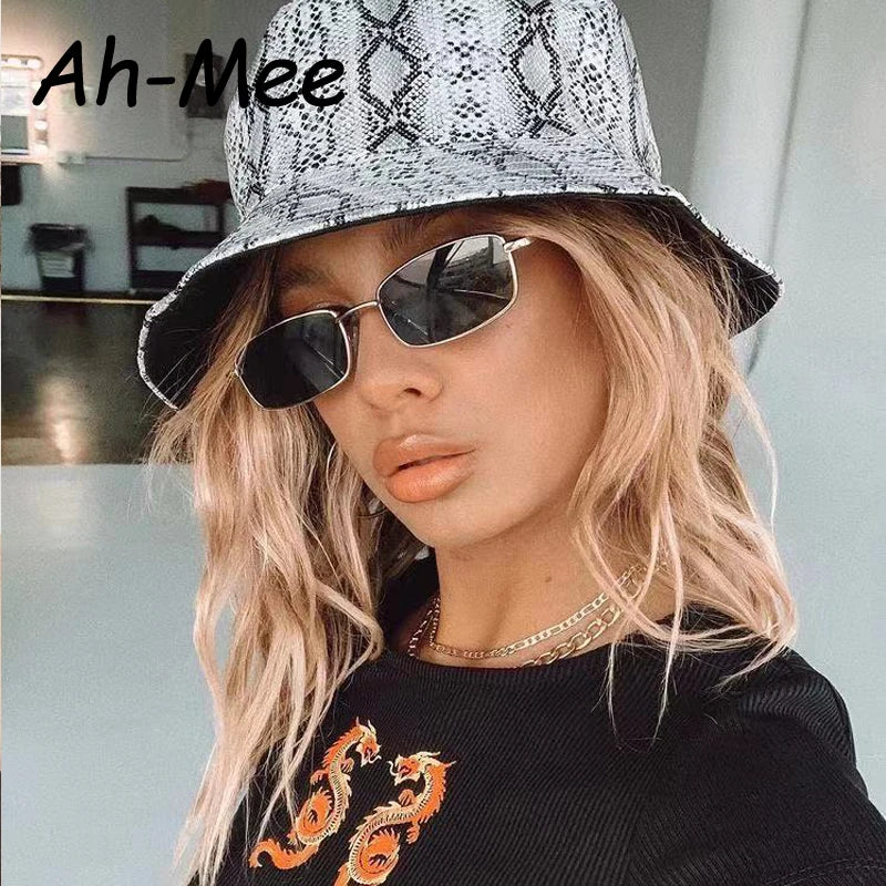Metal Sunglasses-Vintage Square Frame