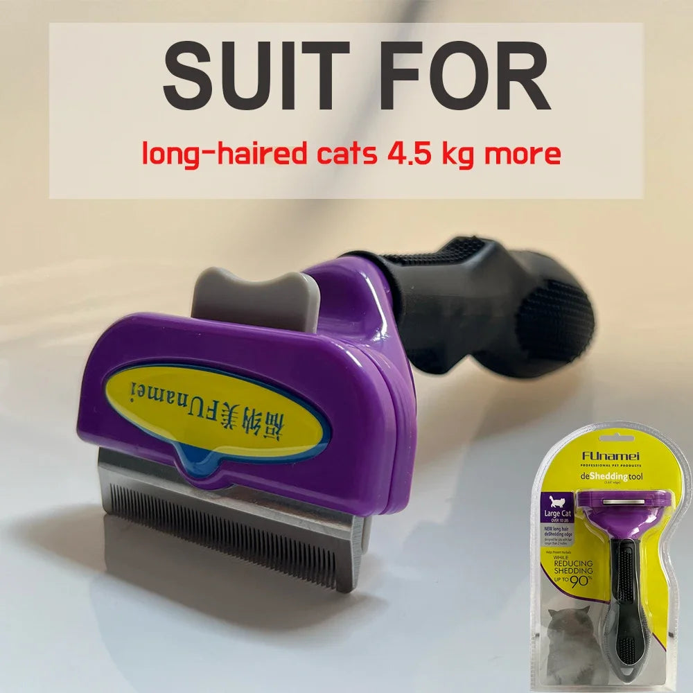 Pet Brush for Dogs Cats-Hair Removal