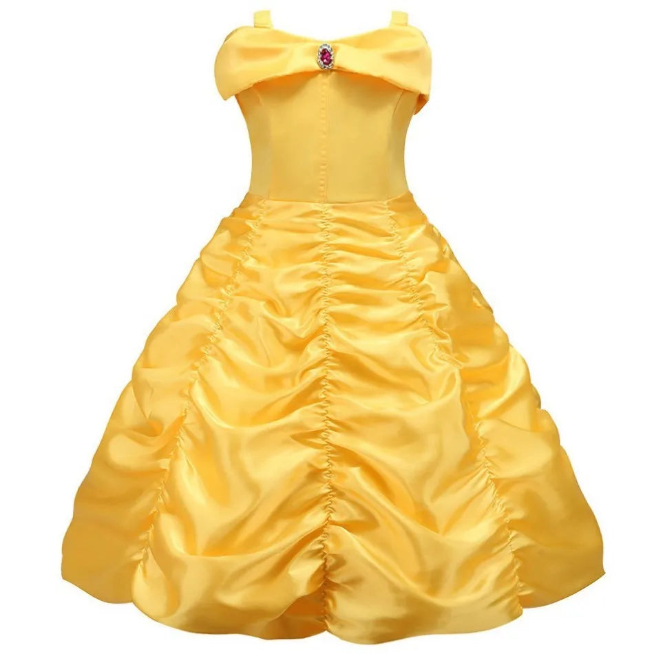 Kids Belle, Rapunzel, Cinderella, Anna, Elsa, Encanto Outfit