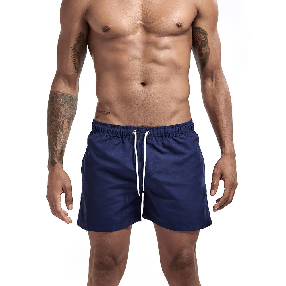 Swimsuits Man 2025 Summer Beach Shorts Mesh Lined Swimwear Board Shorts Male Men's Swimming Trunks Bathing Suit Sports Clothes