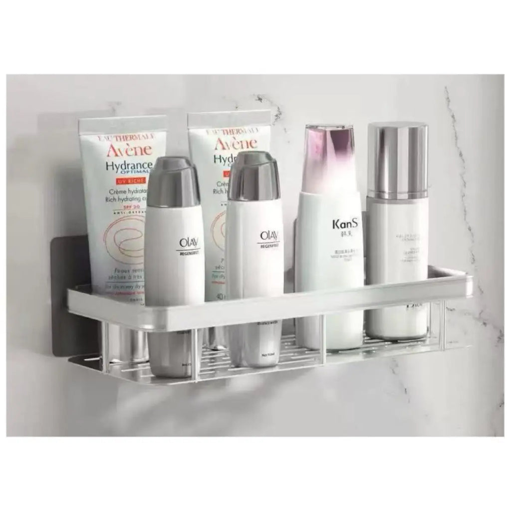 Bathroom Shelf-No Drill Wall Mounted Shampoo Bottle Shower Corner Rack
