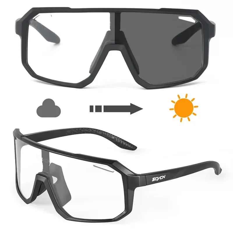 Cycling Glasses Photochromic Sunglasses Men Women Mountain Bike Road Eyewear