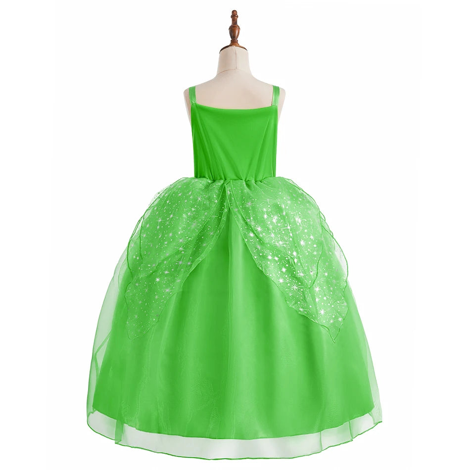 Kids Belle, Rapunzel, Cinderella, Anna, Elsa, Encanto Outfit