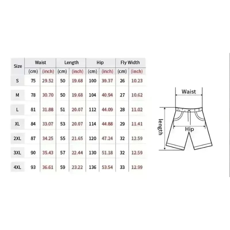 American Casual Shorts for Men and Women, Summer Trendy Brand Pants, High Street Loose and Sporty Design Sense