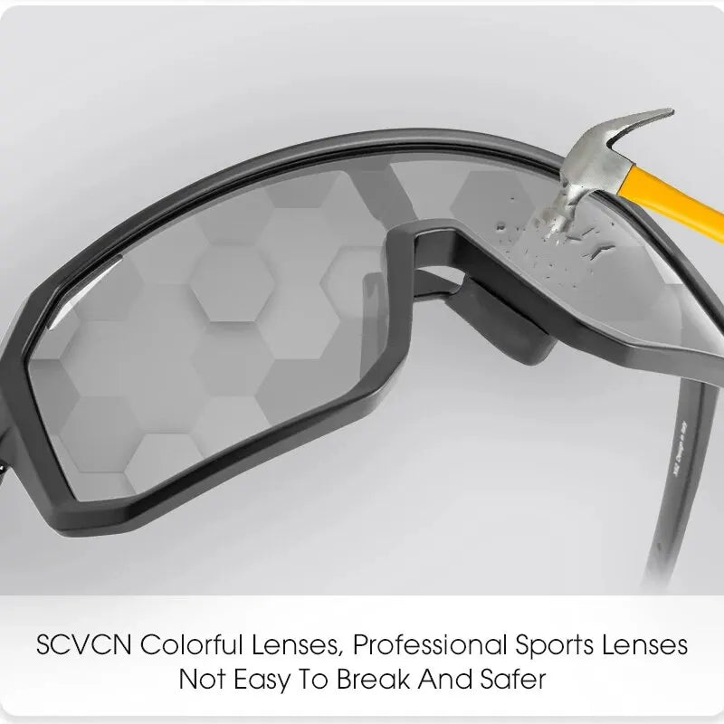 Cycling Glasses Photochromic Sunglasses Men Women Mountain Bike Road Eyewear