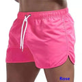 Summer Casual Shorts Men Breathable Beach Shorts ice silk Comfortable Fitness Basketball Sports Short Pants Male running shorts