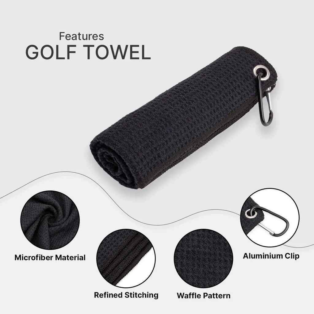 Golf Towel Ultra-Fine Fiber Fabric That is soft and Absorbent, Designed Specifically For Golf Enthusiasts. Golf Sports 40x60cm