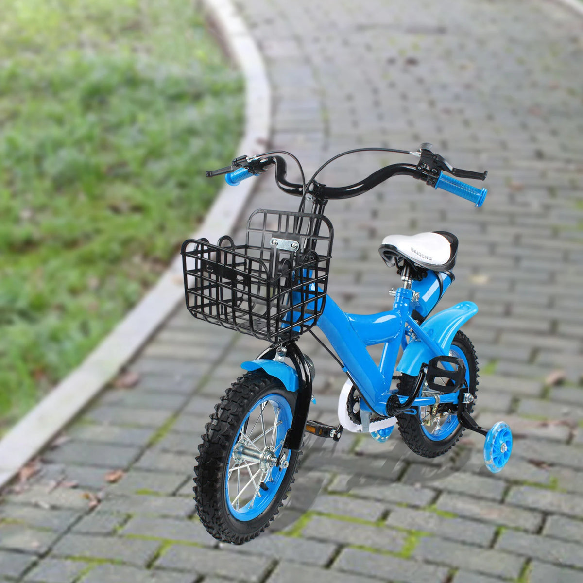 Blue/yellow/red Kids Bike 12 Inch Bicycle for Kids Young Girls Kids Bike Suitable 2-4 Years Old